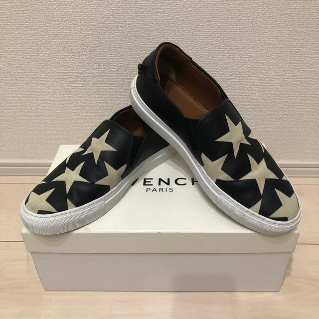 GIVENCHY(ジバンシィ)のジバンシー   スター　スリッポン　スニーカー　美品　メンズ　レディース メンズの靴/シューズ(スリッポン/モカシン)の商品写真