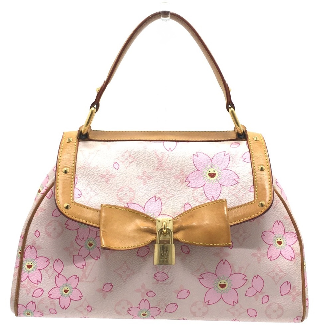 バッグルイヴィトン LOUIS VUITTON サックレトロPM M92013 モノグラムチェリーブロッサム  カバン ボストン ハンドバッグ モノグラムチェリーブロッサムキャンバス ローズ ピンク