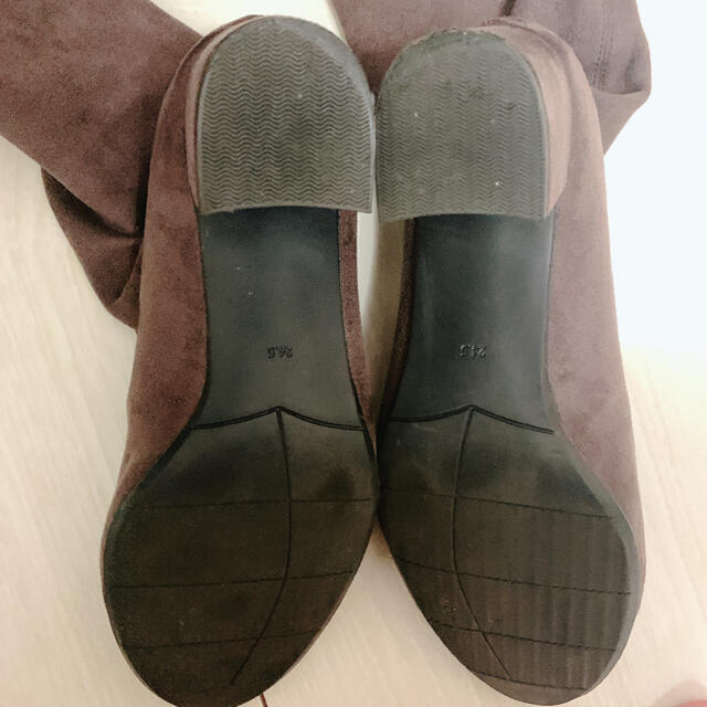 UNIQLO(ユニクロ)のユニクロ★ストレッチロングブーツ★ブラウン レディースの靴/シューズ(ブーツ)の商品写真