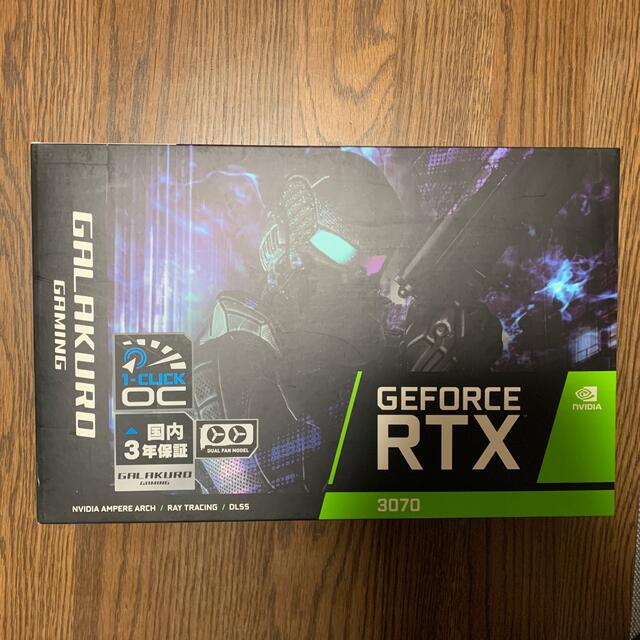 新品・未使用　玄人志向 GeForce RTX 3070PCパーツ