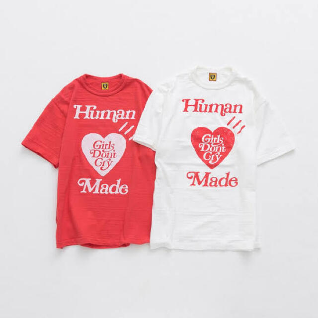 SUPREME最終値下げ！　humanmade x girls don't cry Tシャツ