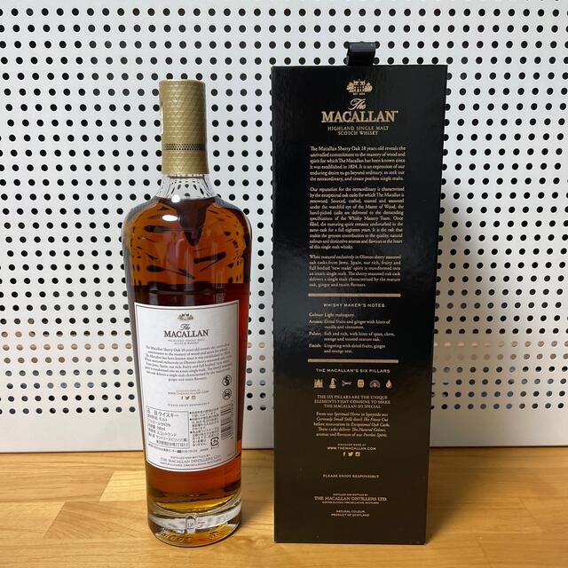 未開封】MACALLAN マッカラン18年 シェリーオークカスク 未開封】MACALLAN マッカラン18年 シェリーオークカスク