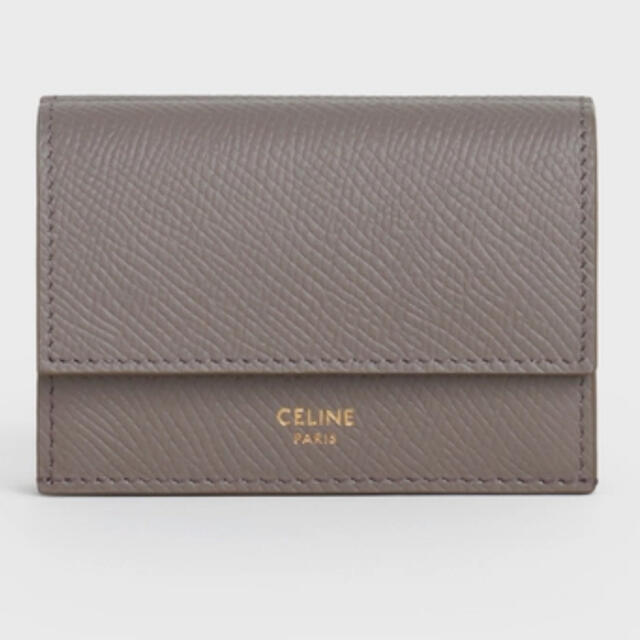 i(アイ)のCELINE フォールドウォレット グレインドカーフスキン ぺブル レディースのファッション小物(財布)の商品写真