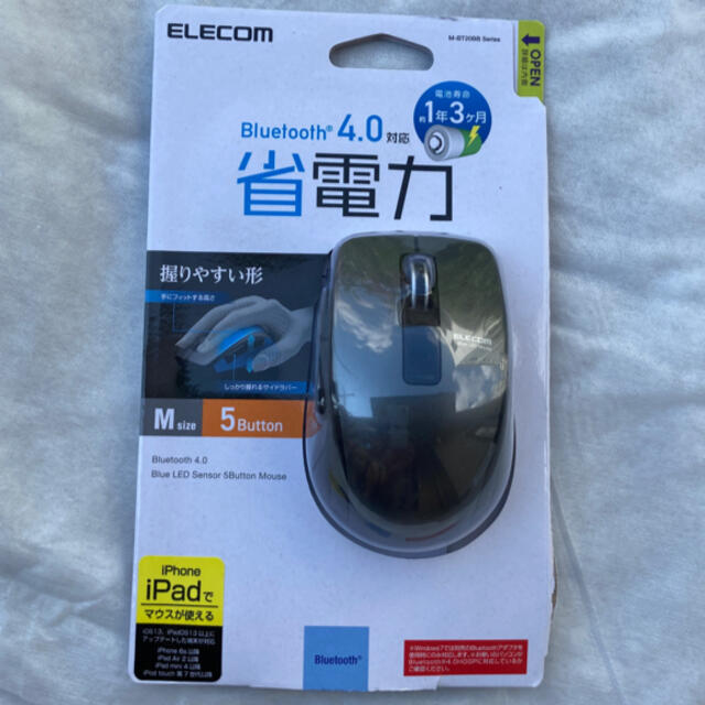 ELECOM(エレコム)のBluetooth マウス スマホ/家電/カメラのPC/タブレット(PC周辺機器)の商品写真