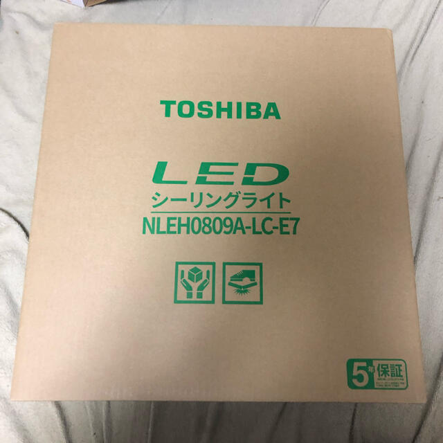 東芝(トウシバ)のTOSHIBA LEDシーリングライト インテリア/住まい/日用品のライト/照明/LED(天井照明)の商品写真