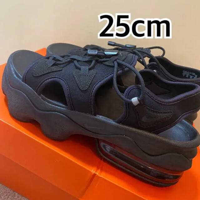 NIKE(ナイキ)のココサンダル　黒　25センチ レディースの靴/シューズ(サンダル)の商品写真