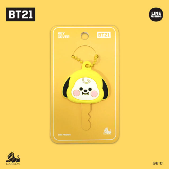 防弾少年団(BTS)(ボウダンショウネンダン)の新品　BT21 キーカバー　チミー エンタメ/ホビーのCD(K-POP/アジア)の商品写真