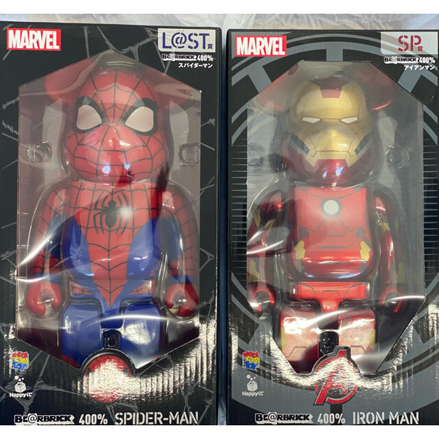 7/24 ファミマ発売ハッピーくじ「BE@RBRICK」一番くじ　MARVEL