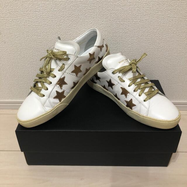 SAINT LAURENT PARIS スタースニーカー サンローラン-