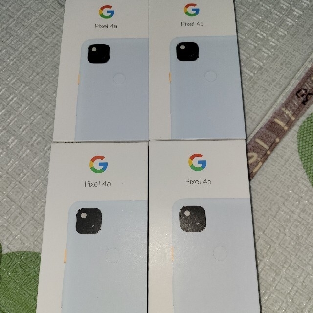 Google Pixel4a (5G) Black 128GB SIMフリー4台