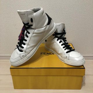 フェンディ(FENDI)のフェンディ ハイカット スニーカー  レア  美品  メンズ(スニーカー)