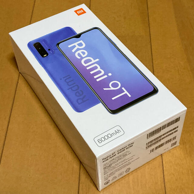 新品未開封 Redmi 9T カーボングレイ#1スマートフォン本体