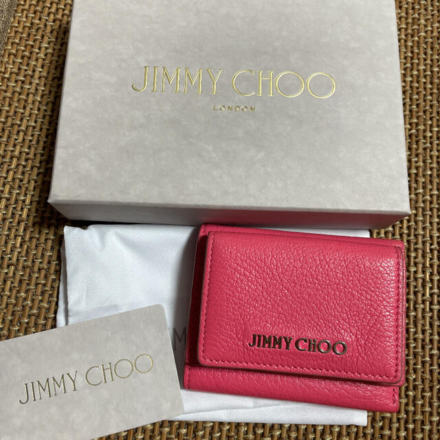 JIMMY CHOO(ジミーチュウ)のジミーチュウ  三つ折り財布 レディースのファッション小物(財布)の商品写真