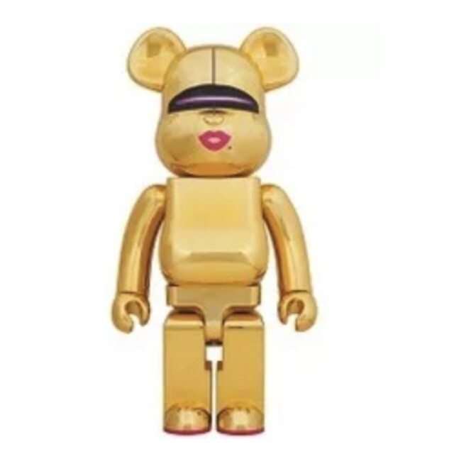 BE@RBRICK SORAYAMA × 2G GOLD Ver. 1000％