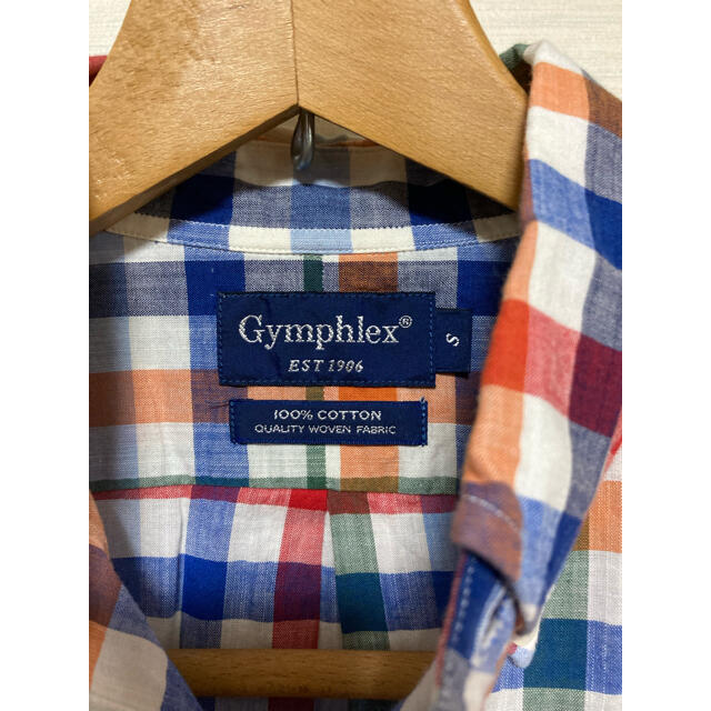 GYMPHLEX(ジムフレックス)のジムフレックス　Gymphlex 半袖夏シャツ　チェック夏 メンズのトップス(シャツ)の商品写真
