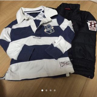 トミーヒルフィガー(TOMMY HILFIGER)のトミー アウターとラガーシャツ プラレールDVDおまけ付き！(ジャケット/上着)