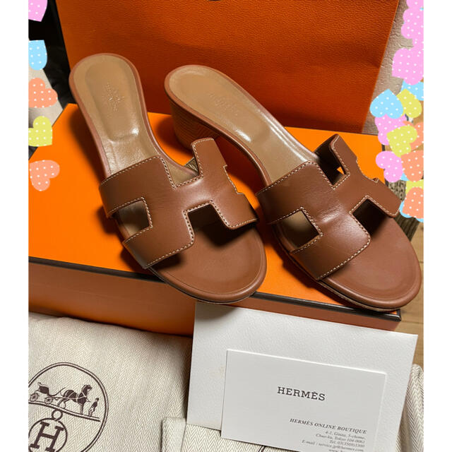 何でも揃う Hermes - エルメス オアジス サンダル 36ハーフ サンダル