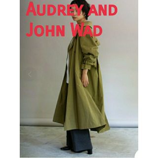 オードリーアンドジョンワッド(audrey and john wad)のAudrey and John Wad トレンチ ビッグシルエット ボリューム袖(トレンチコート)