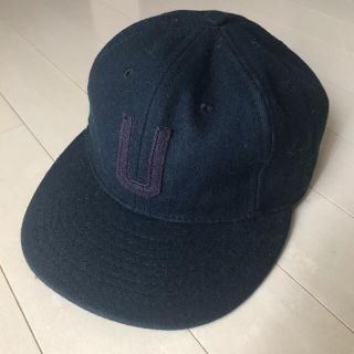 ワンエルディーケーセレクト(1LDK SELECT)の希少　1LDK EBBETS FIELD BASE BALL CAP ネイビー(キャップ)