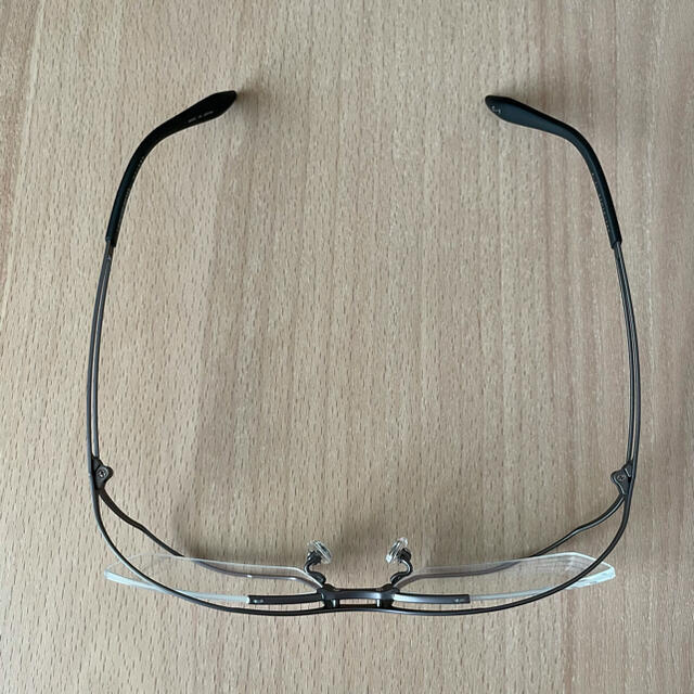 HAMAMOTO メガネフレーム　ブラックマット メンズのファッション小物(サングラス/メガネ)の商品写真