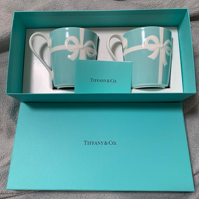 Tiffany & Co.(ティファニー)のティファニー　ペアマグカップ インテリア/住まい/日用品のキッチン/食器(グラス/カップ)の商品写真