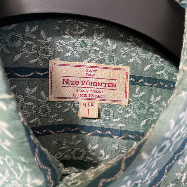 NEZU YO-HINTEN フラワーJQストライプ比翼シャツ メンズのトップス(シャツ)の商品写真