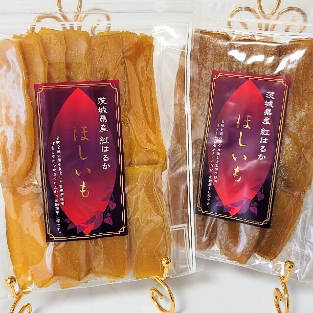 品評会受賞 紅はるか平干し400g＆飴色 紅はるか平干し300g 干し芋セット 食品/飲料/酒の加工食品(その他)の商品写真