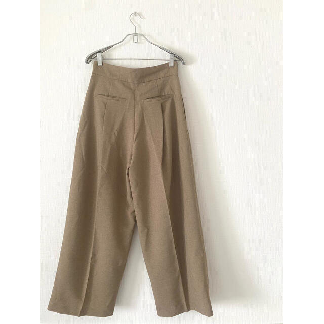 TODAYFUL(トゥデイフル)のTODAYFUL トゥデイフル Chambray Wide Pants 美品 レディースのパンツ(カジュアルパンツ)の商品写真