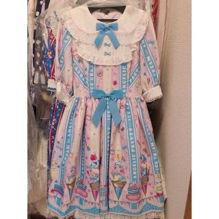 アンジェリックプリティー(Angelic Pretty)のIce Cream Parlorワンピース(ひざ丈ワンピース)