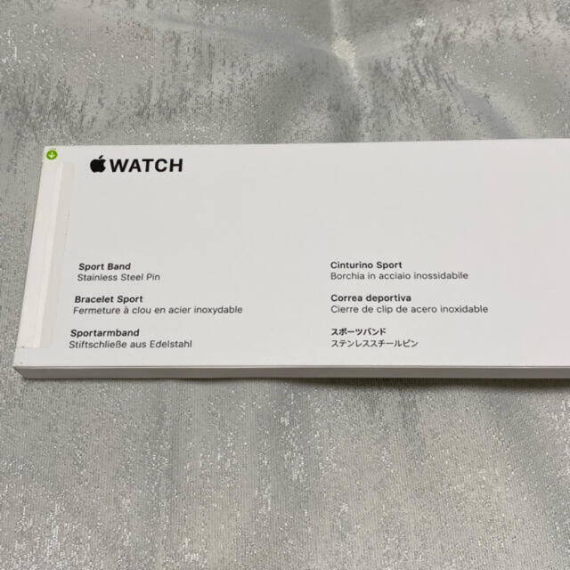 Apple Watch(アップルウォッチ)のApple Watch ベルト　ピンク　純正 メンズの時計(ラバーベルト)の商品写真