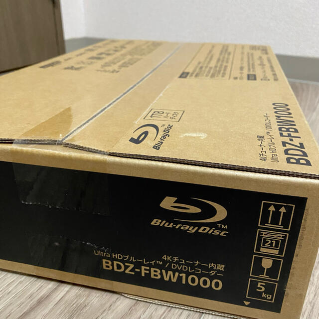 SONY(ソニー)の【新品未開封】BDZ-FBW1000 SONY ソニー ブルーレイレコーダー スマホ/家電/カメラのテレビ/映像機器(ブルーレイレコーダー)の商品写真