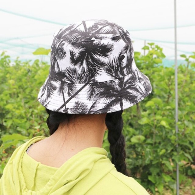 男 女 帽子　両面利用可 uv対策　　韓風　帽子　１点 メンズの帽子(ハット)の商品写真