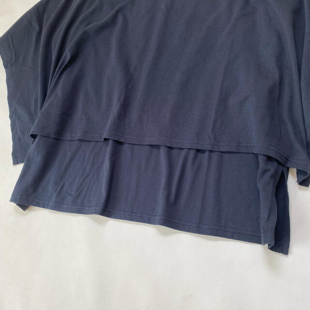 ENFOLD(エンフォルド)のエンフォルド カットソー 夏服 綿 七分袖 プルオーバー Tシャツ 日本製 メンズのトップス(Tシャツ/カットソー(七分/長袖))の商品写真
