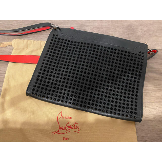 Christian Louboutin(クリスチャンルブタン)のミクロ様専用　クリスチャンルブタン　クラッチバッグ メンズのバッグ(セカンドバッグ/クラッチバッグ)の商品写真