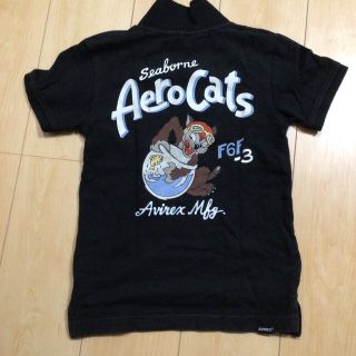 アヴィレックス(AVIREX)のavirex  アヴィレックス　ポロシャツ　ジュニア　L エアロキャット(Tシャツ/カットソー)