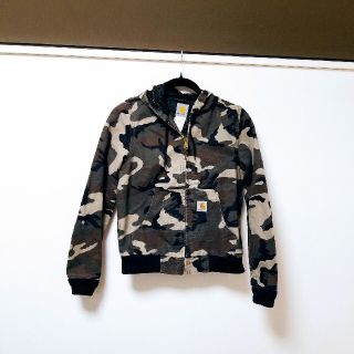 カーハート(carhartt)のcarhartt 迷彩ジップアップパーカーM カーハート ジャケット カモフラ(パーカー)