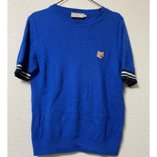 メゾンキツネ(MAISON KITSUNE')のニットTシャツ(Tシャツ/カットソー(半袖/袖なし))