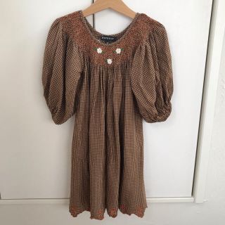 キャラメルベビー&チャイルド(Caramel baby&child )の【to様専用】bonjour diary butterfly dress 4y(ワンピース)