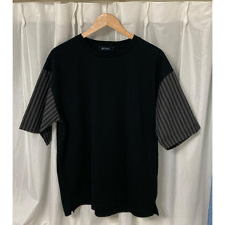 ナノユニバース(nano・universe)のスリーブストライプシャツ(Tシャツ/カットソー(半袖/袖なし))