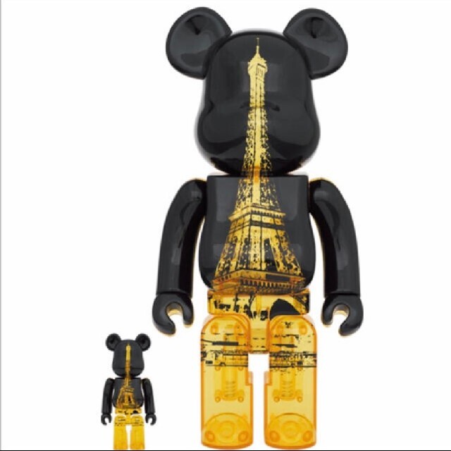 MEDICOM TOY(メディコムトイ)のBE@RBRICK EIFFEL TOWER G GOWN 100％&400％ エンタメ/ホビーのフィギュア(その他)の商品写真