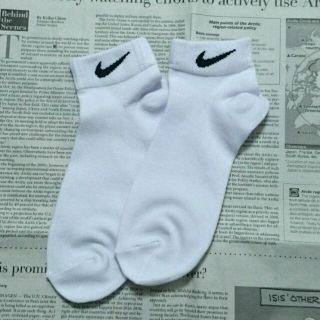 ナイキ(NIKE)の★未使用ナイキ靴下ワンポイントロゴ(ソックス)