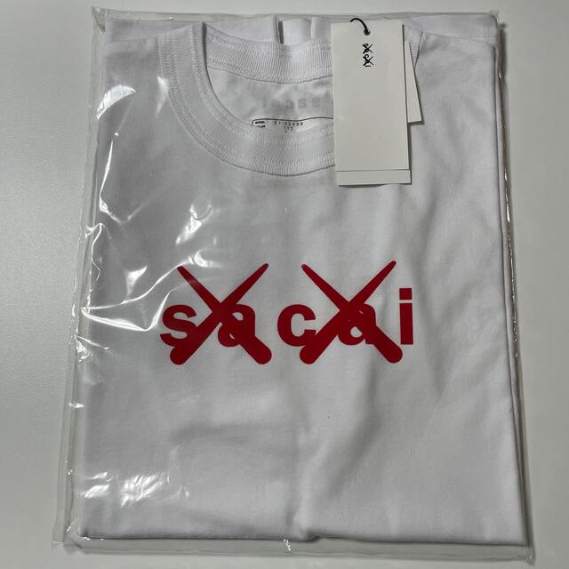 sacai x KAWS / Flock Print T-Shirt サイズ3