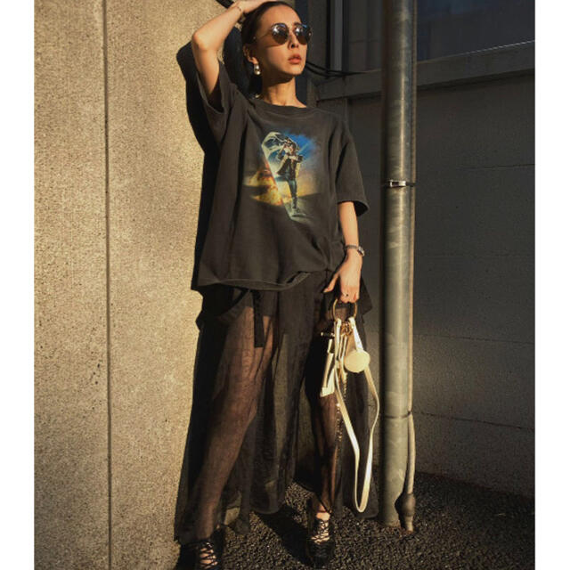 ロングスカート Ameri VINTAGE - Ameri vintage 2WAY SUSPENDER SKIRT