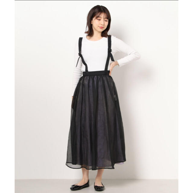 Ameri VINTAGE(アメリヴィンテージ)のAmeri vintage 2WAY SUSPENDER SKIRT  レディースのスカート(ロングスカート)の商品写真