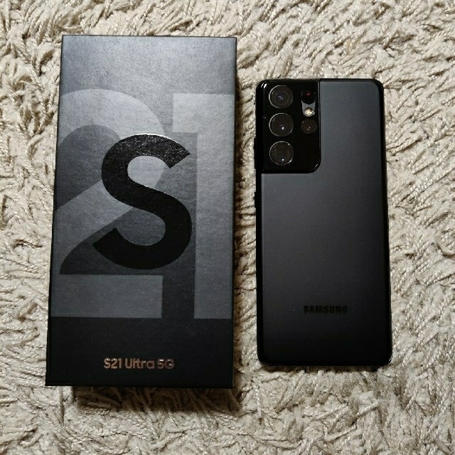 Galaxy - Galaxy S21 Ultra SM-G9980 Black 12/256GB