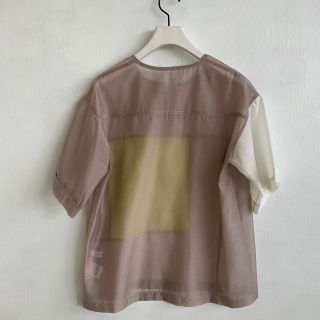 ミューラル MURRAL 20SS COLOR BLOCK TOP シアーシャツの通販 by
