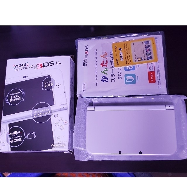 Nintendo 3DS NEW ニンテンドー 本体 LL パールホワイト