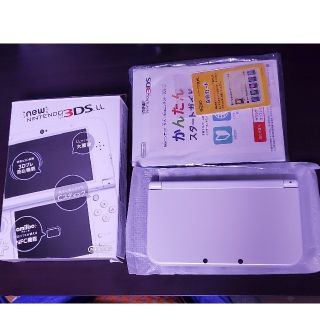 ニンテンドー3DS(ニンテンドー3DS)のNintendo 3DS NEW ニンテンドー 本体 LL パールホワイト(携帯用ゲーム機本体)