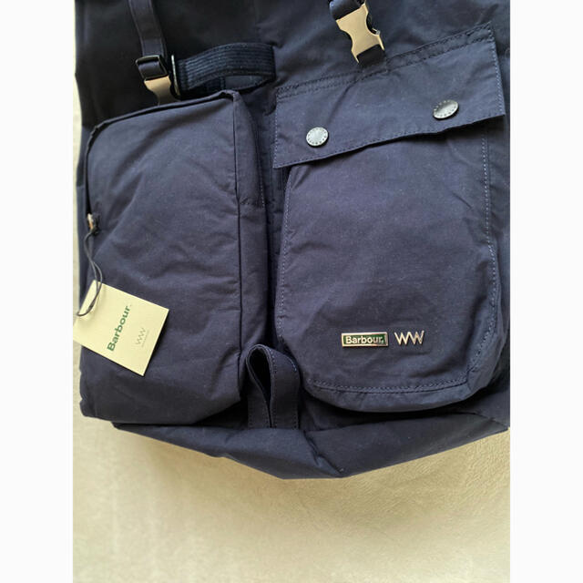 Barbour(バーブァー)の【新品・定価61,000円】Barbour×WACCOWACCO 伊勢丹別注 レディースのバッグ(リュック/バックパック)の商品写真