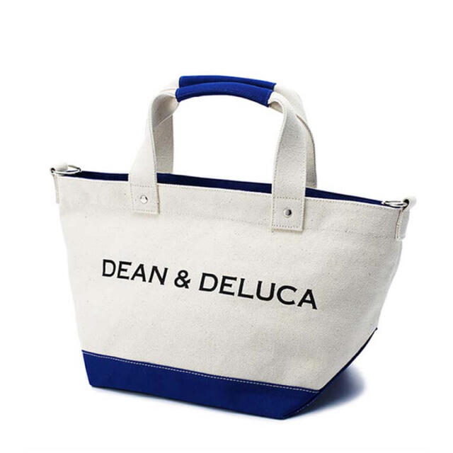 DEAN&DELUCA キャンバストート　ブルー　Sサイズ